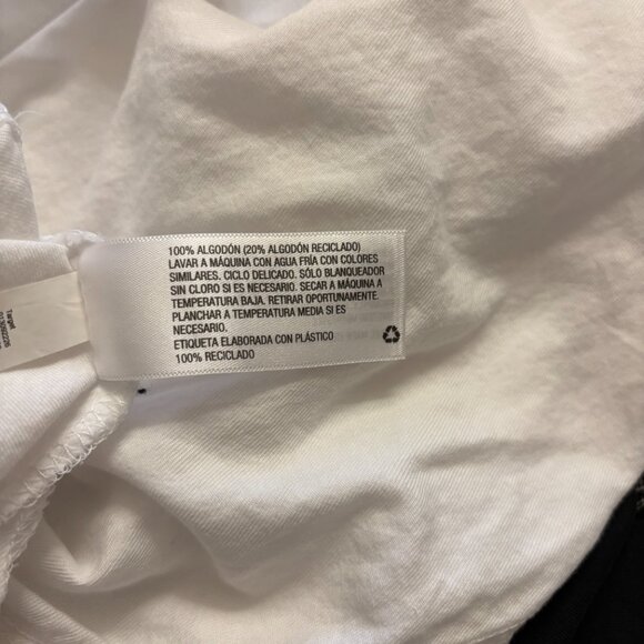 Oversized White Button-Down Shirt Dress S - Picture 11 of 12